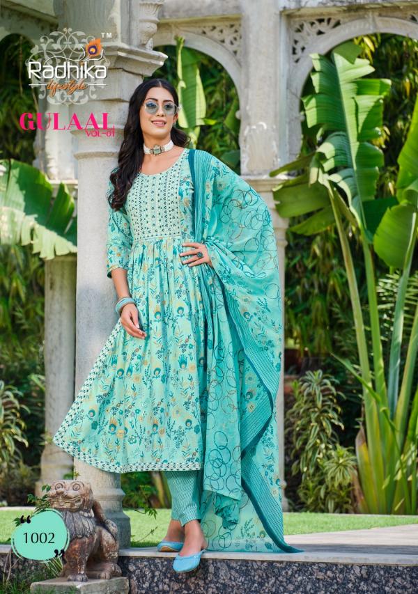 Radhika Gulaal Vol 1Cotton  Kurti With Bottom Duoatta Collection